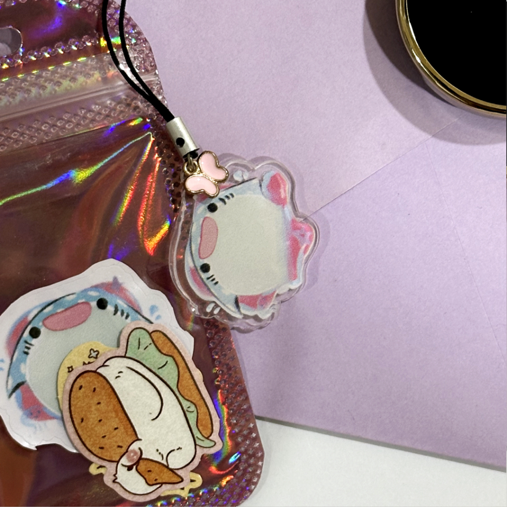 PHONE CHARM / GANTUNGAN HANDPHONE / TALI HP DESIGN WHALESHARK / HIU PAUS