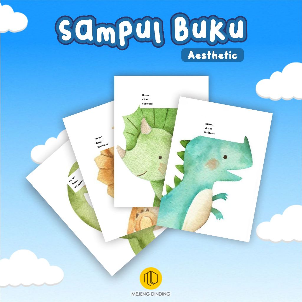 

SAMPUL BUKU AESTHETIC ISI 10 PCS / SAMPUL BUKU MOTIF DINOSAURUS / SAMPUL BUKU BOOK COVER A5/B5 / Sampul Buku Kotak - Sampul Buku Aesthetic - Book Cover - Kertas Kado - Wrapping Paper - Kertas Sampul / SAMPUL BUKU CUSTOM DESAIN 2/ SAMPUL CUSTOM