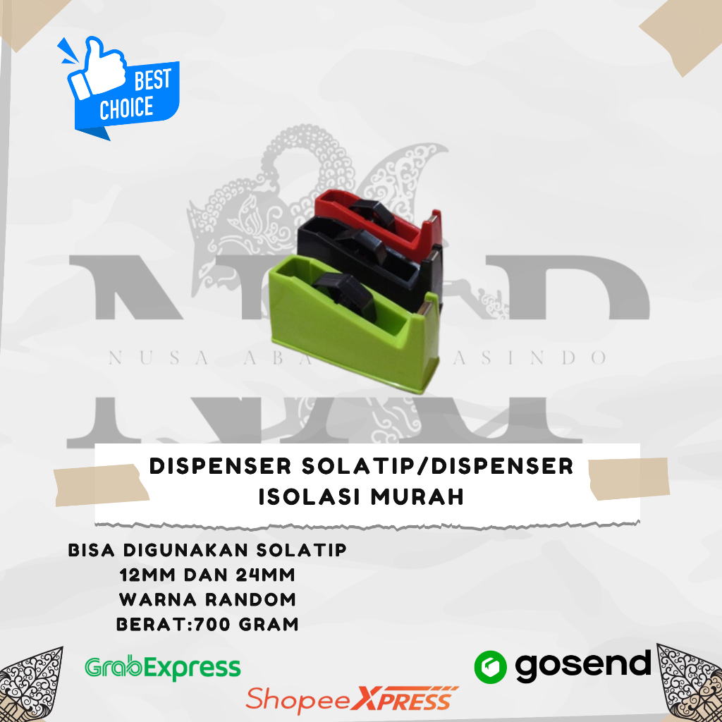 

Dispenser Solatip/Dispenser Isolasi Murah
