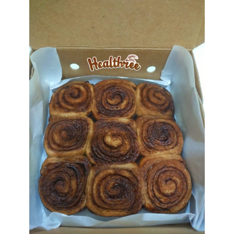

Cinnamon Roll Bread Sorgum Vegan Gluten Free 1 Box (kurir instan - sameday)
