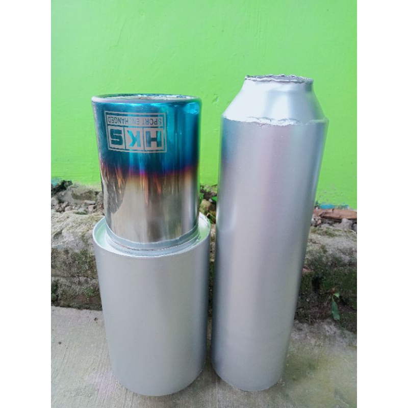 Knalpot Mobil Racing HKS Gronel Sedet+Resonator Type Suara Bass Adem Ulem Cocok Digunakan Untuk Semu