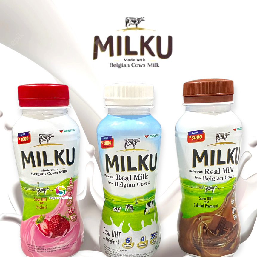 

Milku Botol 200ml All Variant