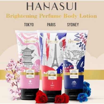 HANASUI BODY LOTION PERFUME | PERAWATAN TUBUH | BODY LOTION