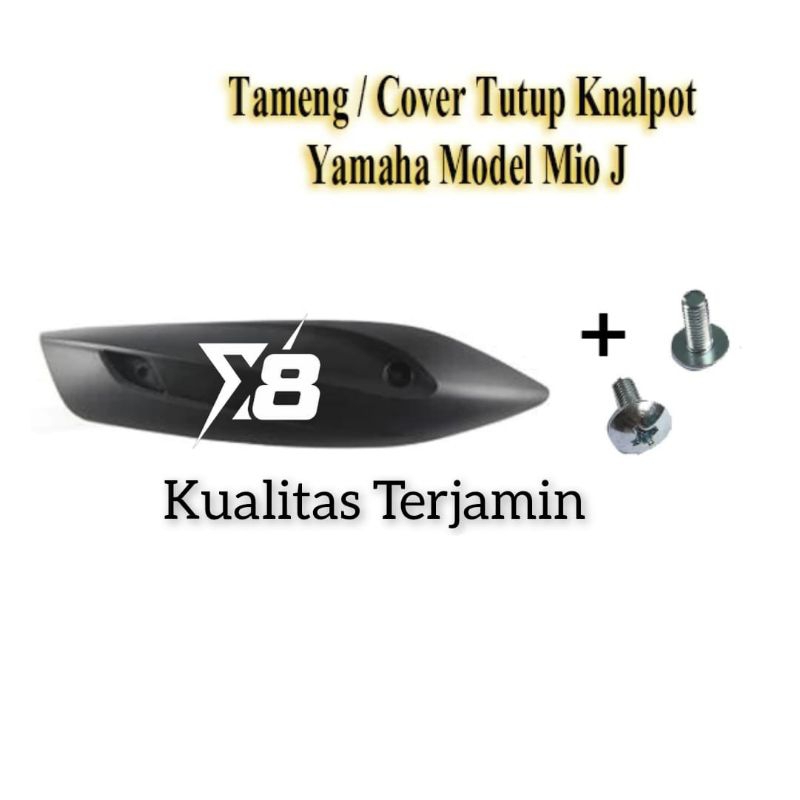 Cover Knalpot MIO J Tameng Knalpot MIO J Tutup Knalpot Mio J