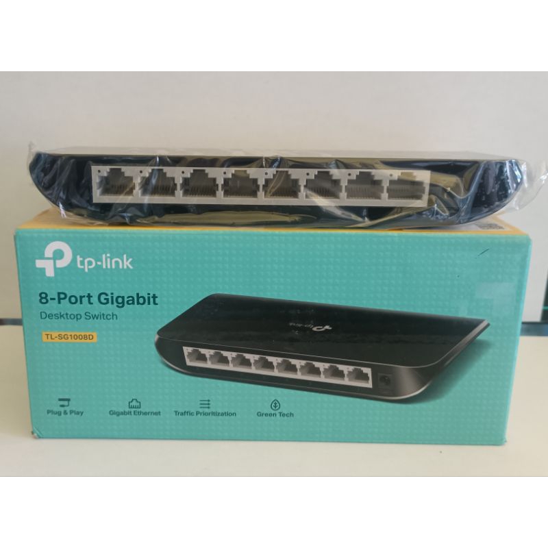 SWITCH HUB TP-Link 8 Port Gigabit TL-SG1008D