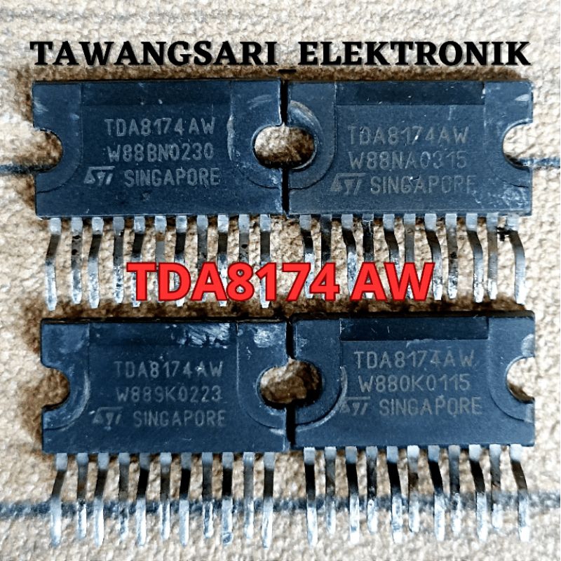 IC VERTIKAL TDA8174AW ORIGINAL CABUTAN VERTIKAL TDA 8174 AW ORI KAKI 11