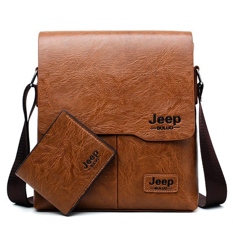 Tas Selempang Kulit Premium Import Pria Original Jeep Premium Leather