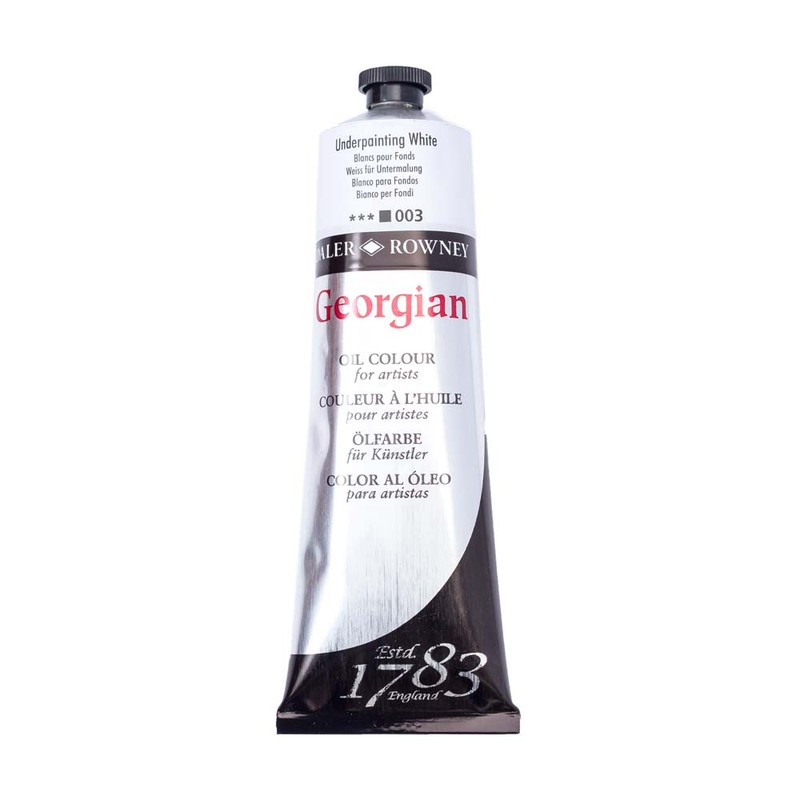 

Daler Rowney Georgian Oil 225ml Black, White & Grey Series