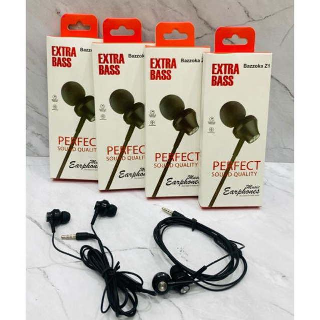 HEADSET HF BAZZOKA Z1 / F1 Superbass Mic