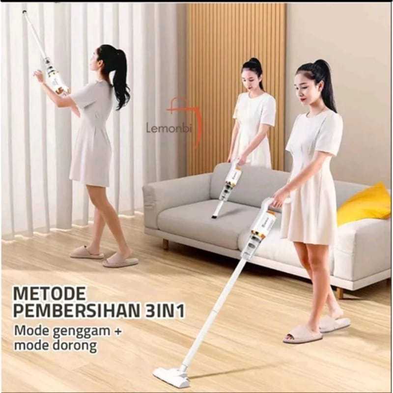 Vacuum Cleaner Penyedot Debu Serbaguna Tanpa Kabel Vacuum Cleaner Portable Wireless Pembersih Debu