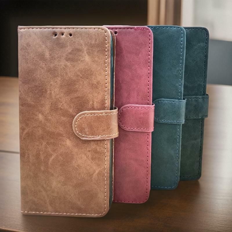 case dompet /flip case case kulit Samsung galaxy A7 2018