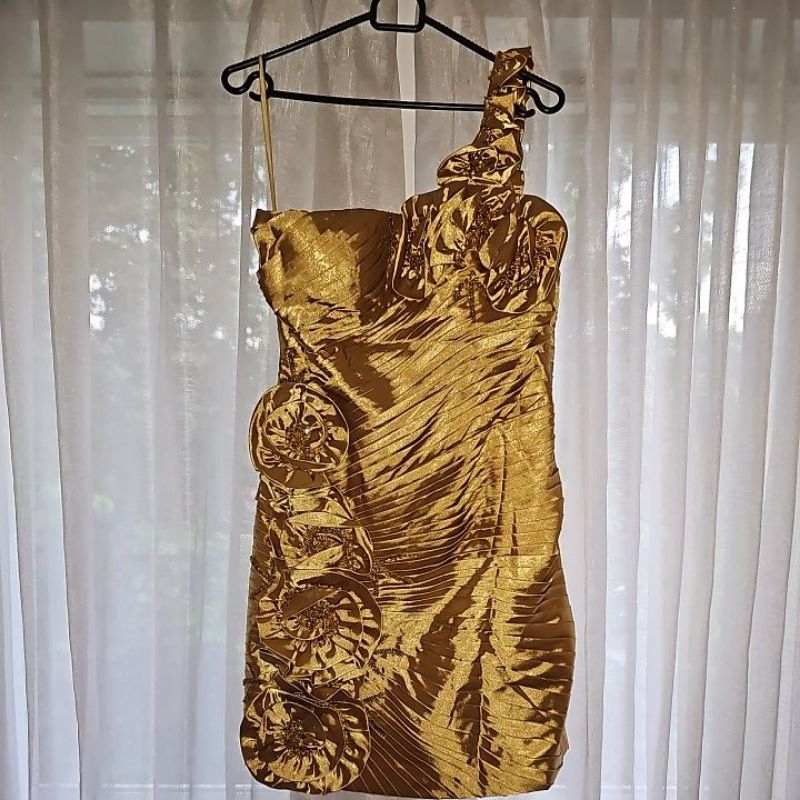 Preloved_Dress_Gold