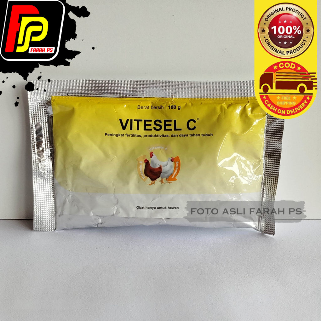 Vitesel C 100 gr Vitamin ayam