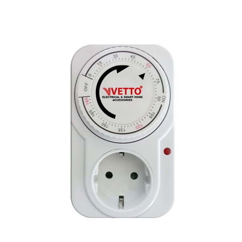 Vetto Timer Analog - 3 Jam Timer Digital Listrik