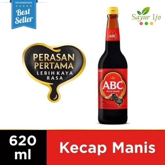 

ABC Kecap Manis 620 ML / Botol Sweet Soy Sauce Bumbu Dapur Saos Rempah Saus Instant