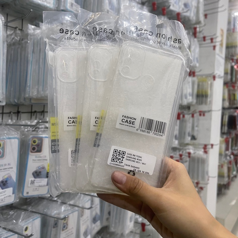CASE SAMSUNG M30S / SAMSUNG M21 / SAMSUNG M31 BENING TEBAL ANTI KUSAM