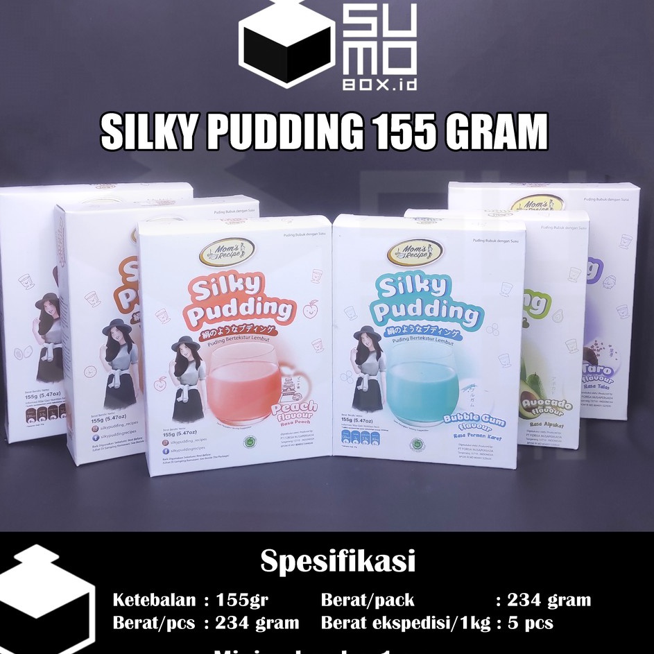

KODE PRODUK N7A7292 Silky pudding forisa 155gram Moms Recipe Puyo puding susu