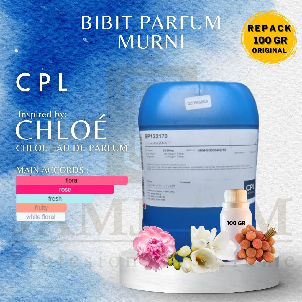 BIBIT PARFUM MURNI CPL inspired Chloé 100 GRAM REPACK