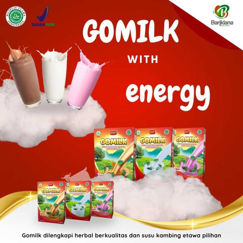 

Gomilk Susu Kambing Etawa Penambah Nafsu Makan Anak Plus herbal