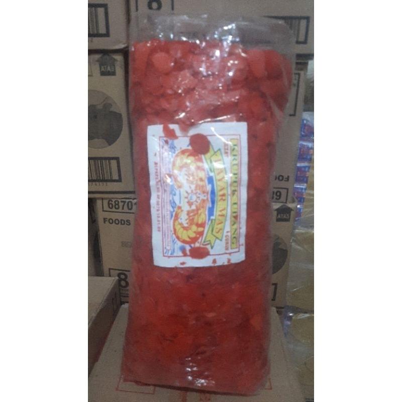 

KERUPUK UDANG MERAH SUPER 3,9KG INSTANT ONLY