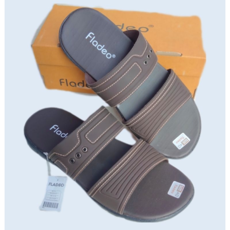 [PROMO]sandal pria terbaru//sandal selop kekinian//sandal trendy nyaman dan awet//flad-slopnewg