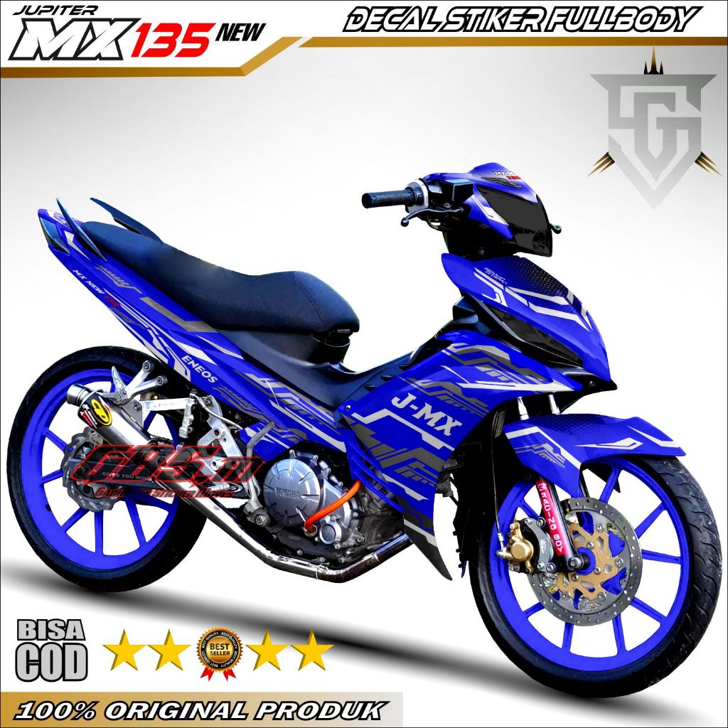 Decal Jupiter Mx New 135 Stiker Yamaha Jupiter Mx New 135 Sticker Decal Mx New 135 Full Body