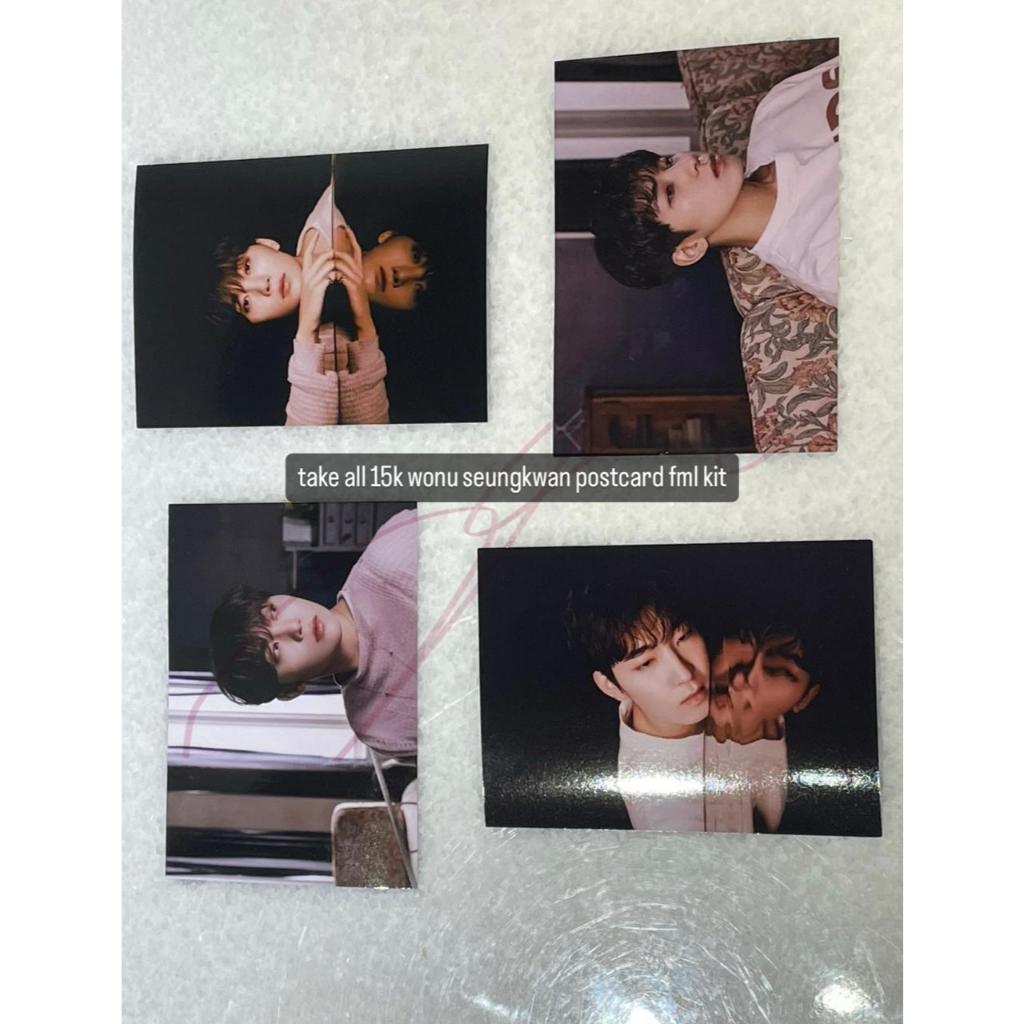 POSTCARD FML KIT WONWOO SEUNGKWAN