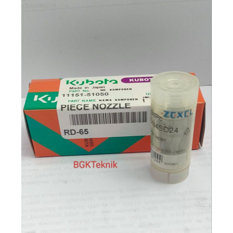 Nozzle SD24 Kubota RD65 Mesin Diesel Kubota