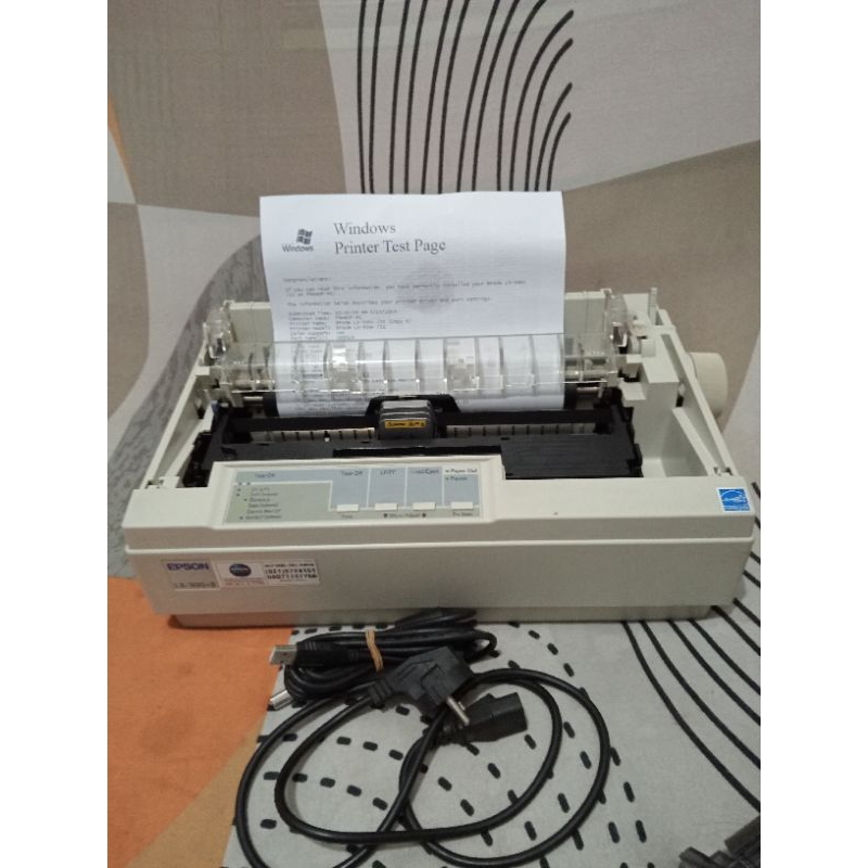 Printer dotmatrix epson lx 300+ii USB