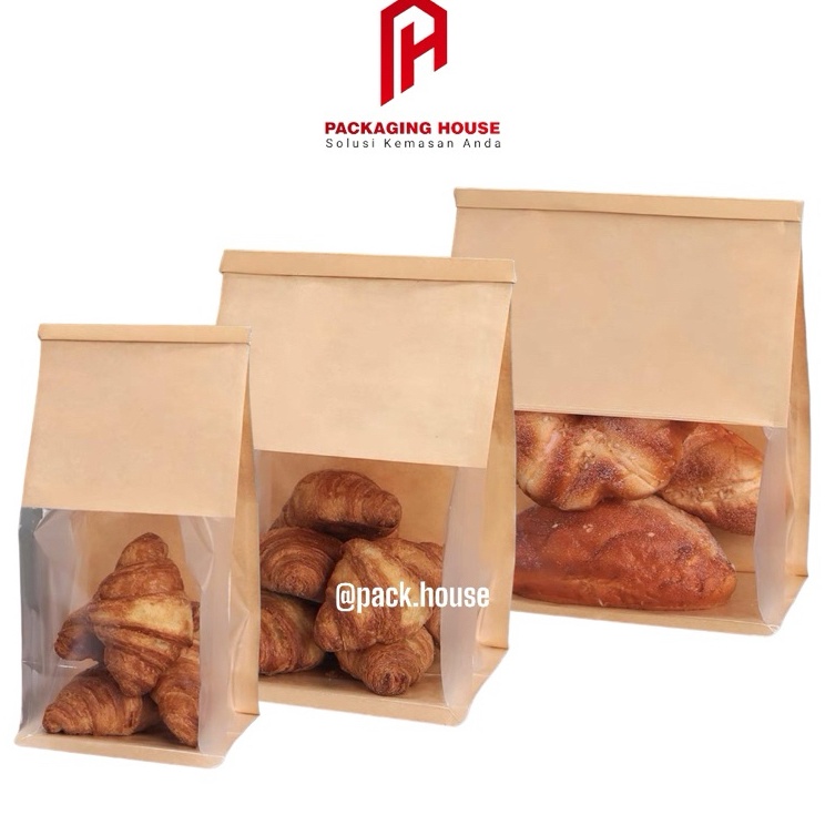 

Murah Meriah 1 PCSPAPERBAG ROTI KANTONG ROTI UK 13x1x28 UK 16x13x26 UK 22x11x28 1 PCS Kemasan Roti Tawar Clip Toast Bag Plastik Kantong Roti Tawar Kasur Sobek Donat Croissant Klip