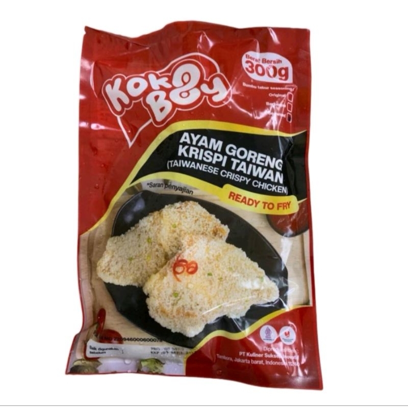 

Kokoboy Ayam Goreng krispi Taiwan