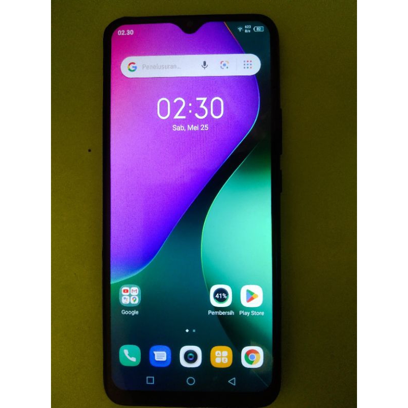 Hp Infinix Hot 10 Play android second harga terjangkau berkualitas siap pake