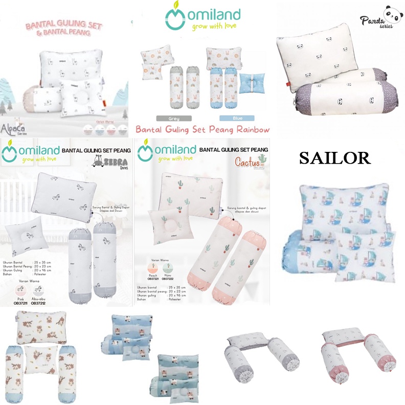 ART T88B Bantal Bayi Omiland Bantal Omiland  Bantal Peyang Omiland  Omiland Bantal Guling Set Bayi O
