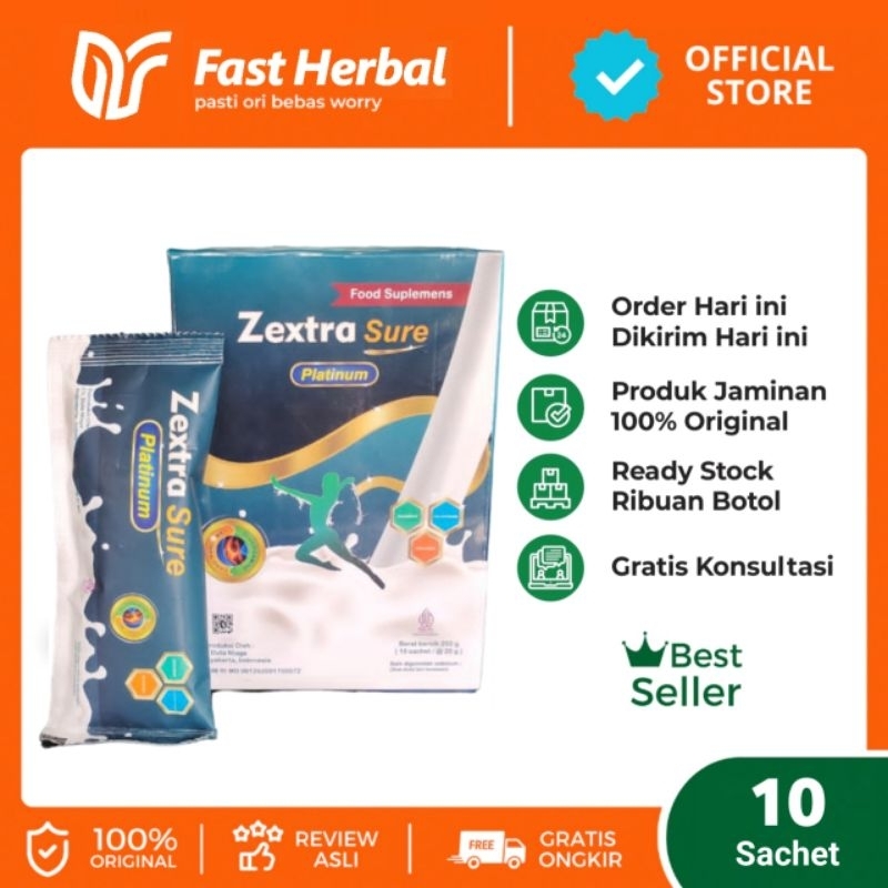 

Susu Zextra Sure Gold Platinum Milk Asli USA Untuk Menyembuhkan Nyeri Sendi & Kesehatan Tulang