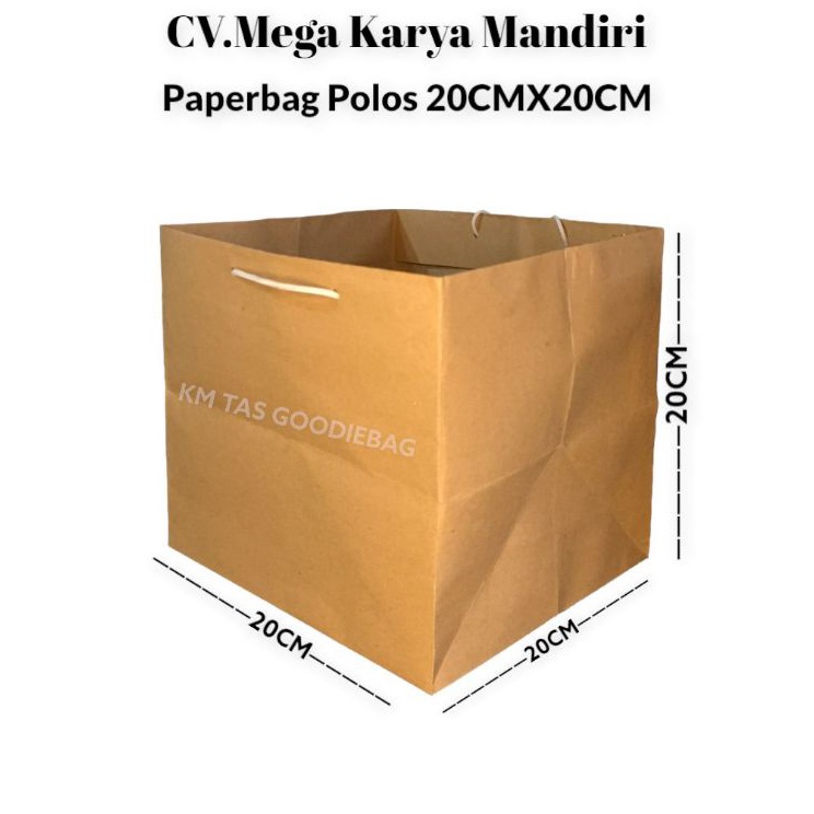

Praktis Paperbag Kotak 2x2 Isi 12pcs