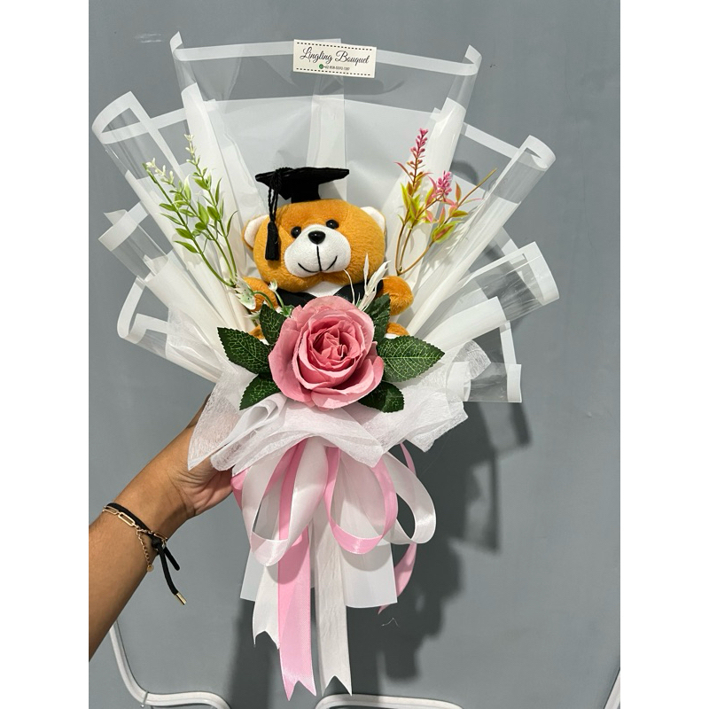 

buket boneka wisuda