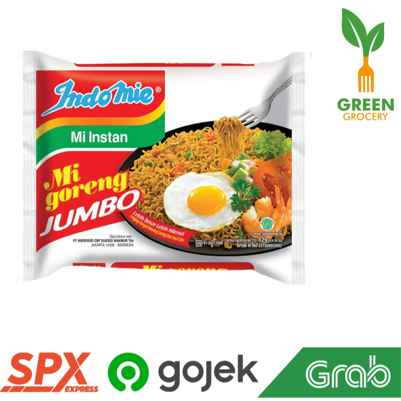 

Indomie Jumbo Goreng Special 126 gr 1 Pcs Green Grocery Pasar Online Murah