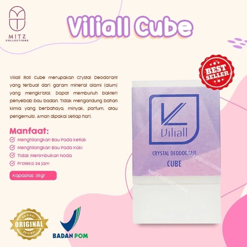 DEODORANT VILI CUBE BATU TAWAS ALAMI