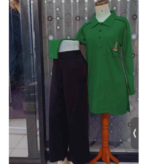 Pso Hijau Persit + Celana Kulot