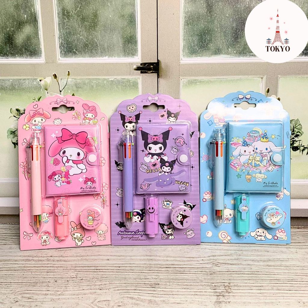 

Set Alat Tulis 4 in 1 Sanrio SAT-1259