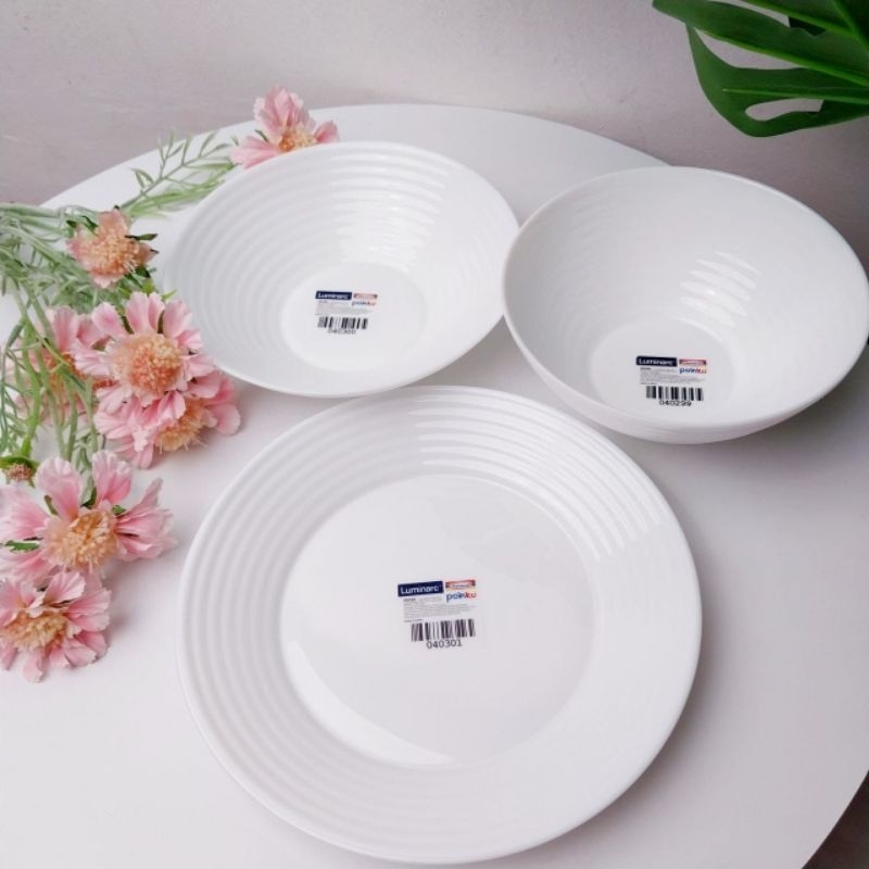 Luminarc Piring Mangkuk Soup Bowl Keramik Original