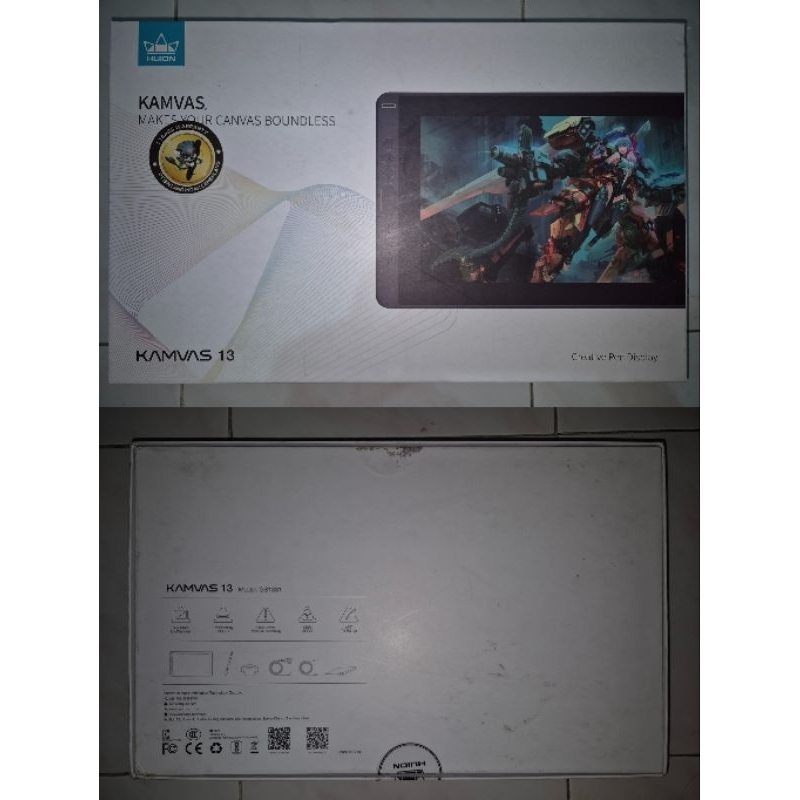 Preloved Huion Kamvas 13 Fullset