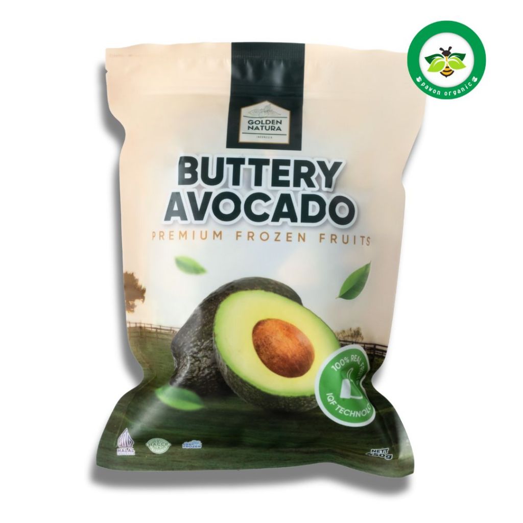 

Buttery Avocado Premium Frozen Fruits | GOLDEN NATURA Alpukat Beku