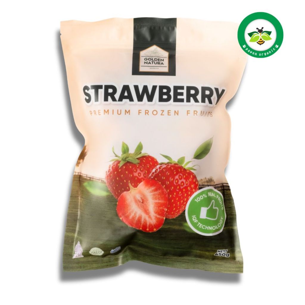 

Strawberry Premium Frozen Fruits GOLDEN NATURA | Strawberry Beku