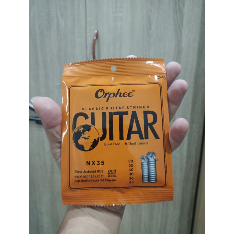 Senar Gitar Orphee Classic Nylon NX35 Senar Orphee NX35