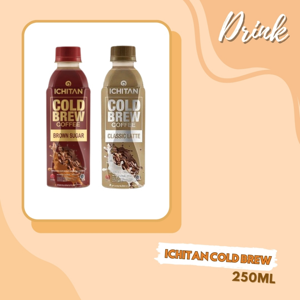 

DRINK | MINUMAN BOTOL | KOPI BOTOL | ICHITAN COLD BREW COFFEE | ICHITAN COLD BREW 250ML