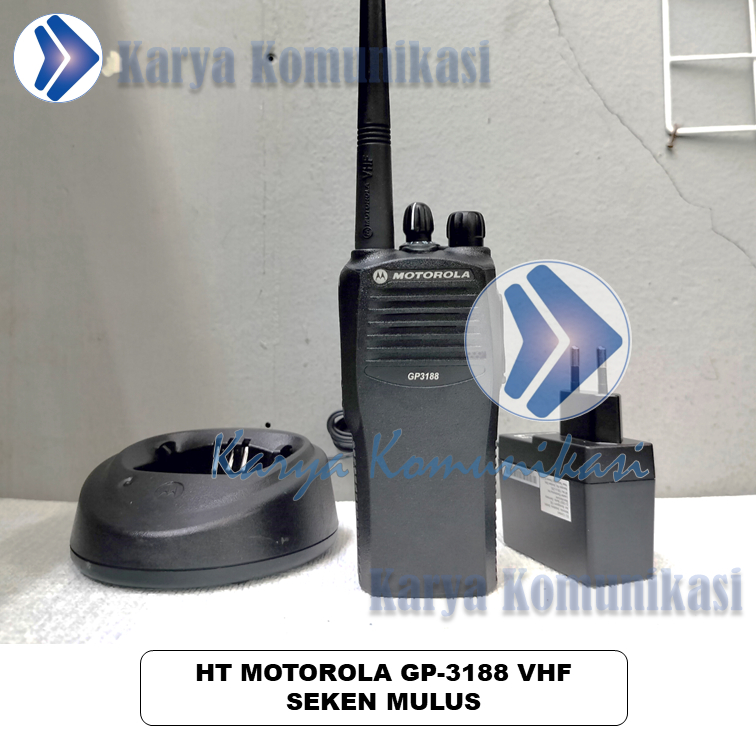 HT BEKAS MOTOROLA GP-3188 VHF MULUS