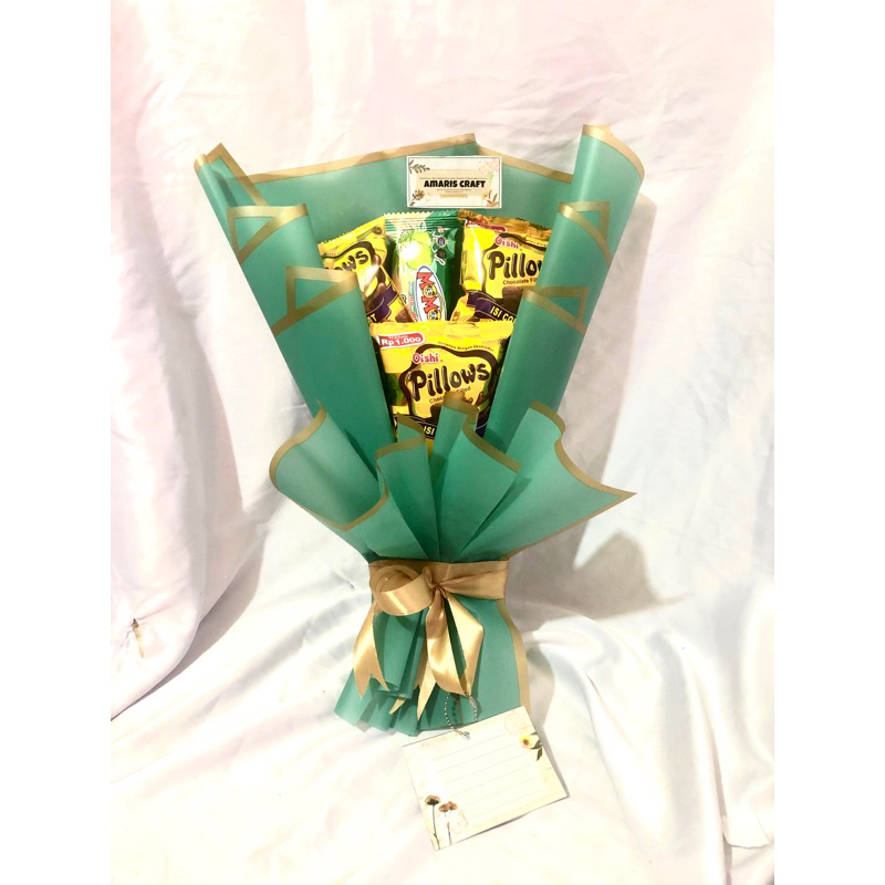 

Bouquet bunga boneka snack / bucket snack cocok untuk hadiah wisuda / graduation / ulang tahun / anniversary / birthday kualitas premium, estetik