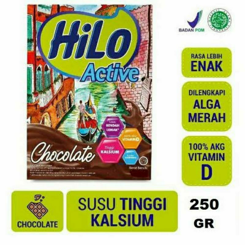 

Hilo Active Coklat 250g