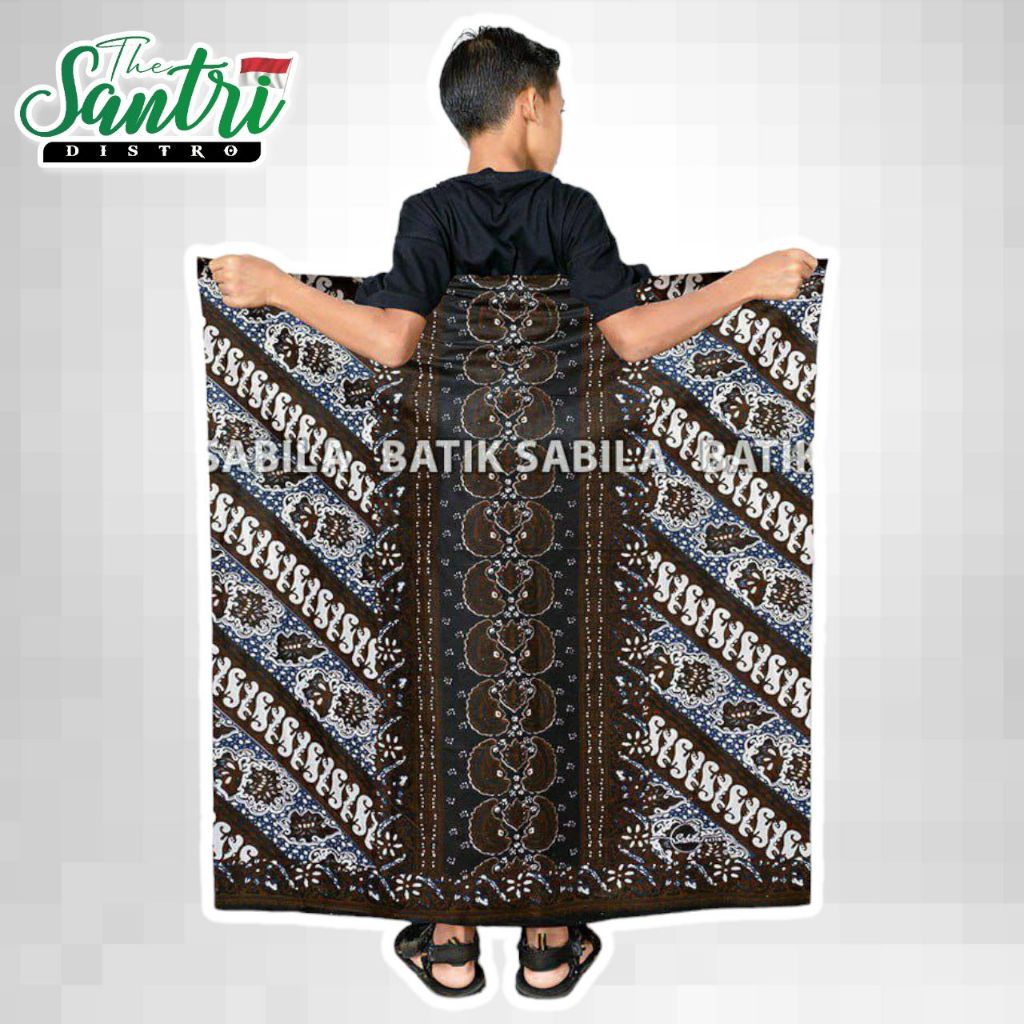Sarung Anak Vespa Biru / Sarung Batik Pekalongan Pria / Sarung Batik Pria Dan Wanita / Sarung Batik 